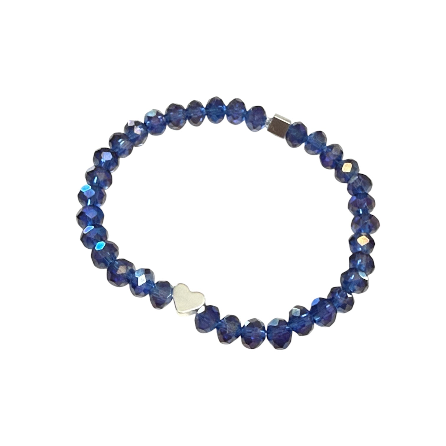 ✨ Bracciale Elastico Cuore di Luce ✨