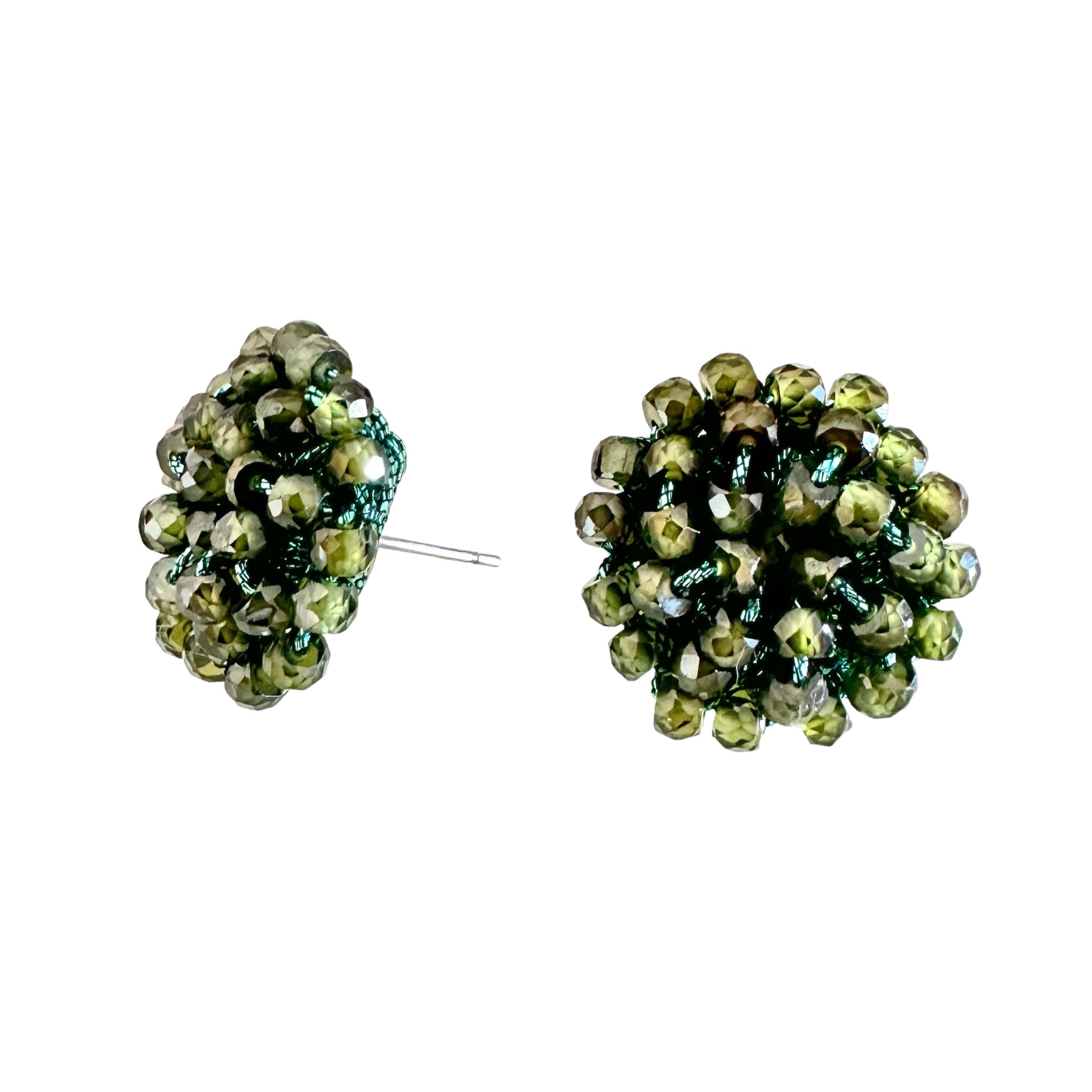 Orecchini da donna con Zirconi crystal e filato gioiello