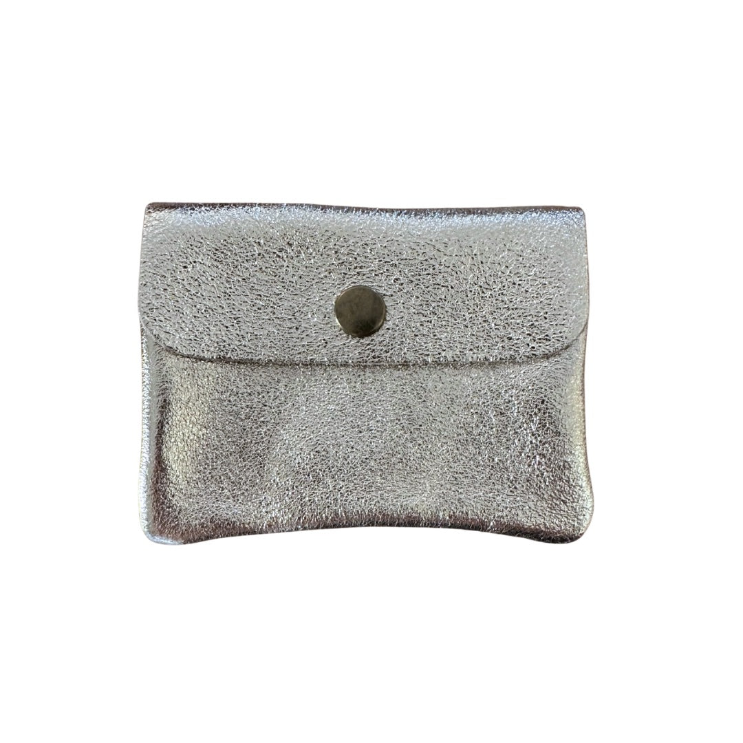 Portamonete in vera pelle