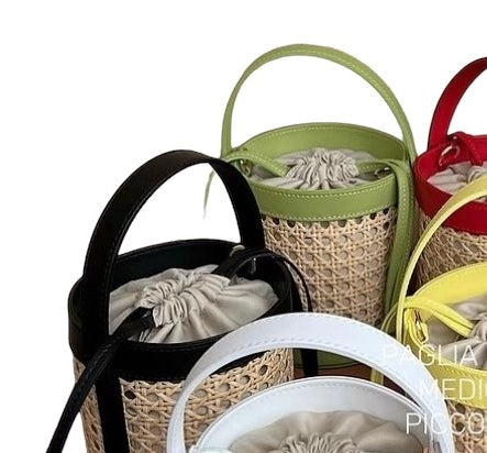 Secchiello in paglia di vienna piccolo