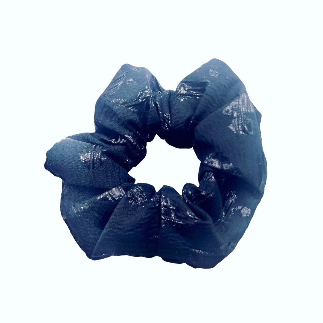 Scrunchies in broccato