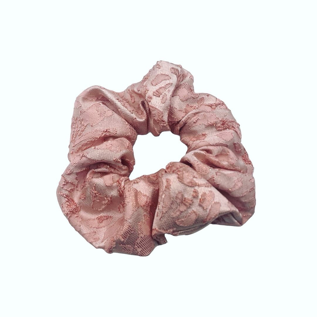 Scrunchies in broccato