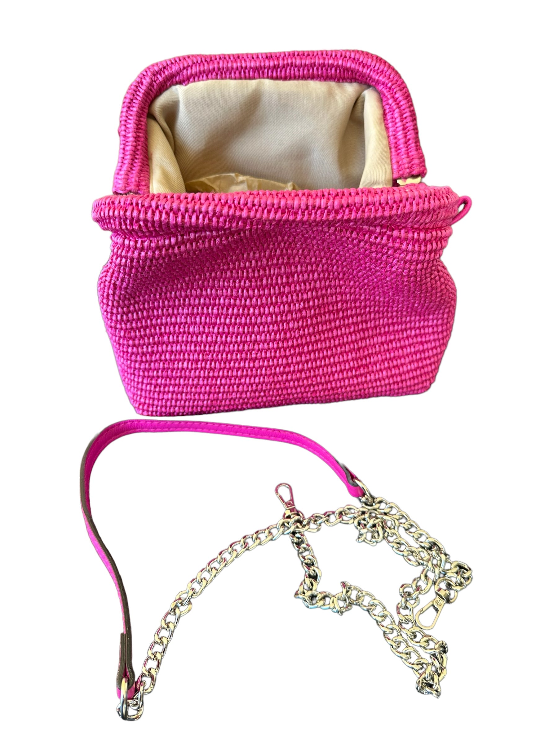 Pochette in rafia
