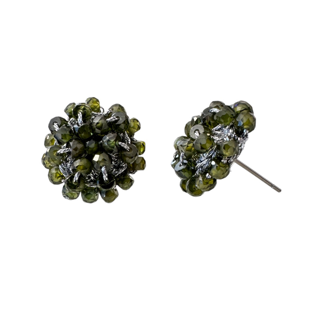 Orecchini da donna con Zirconi crystal e filato gioiello
