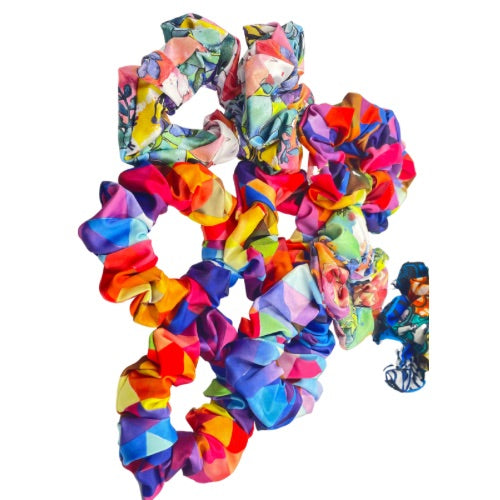 Scrunchies multicolore