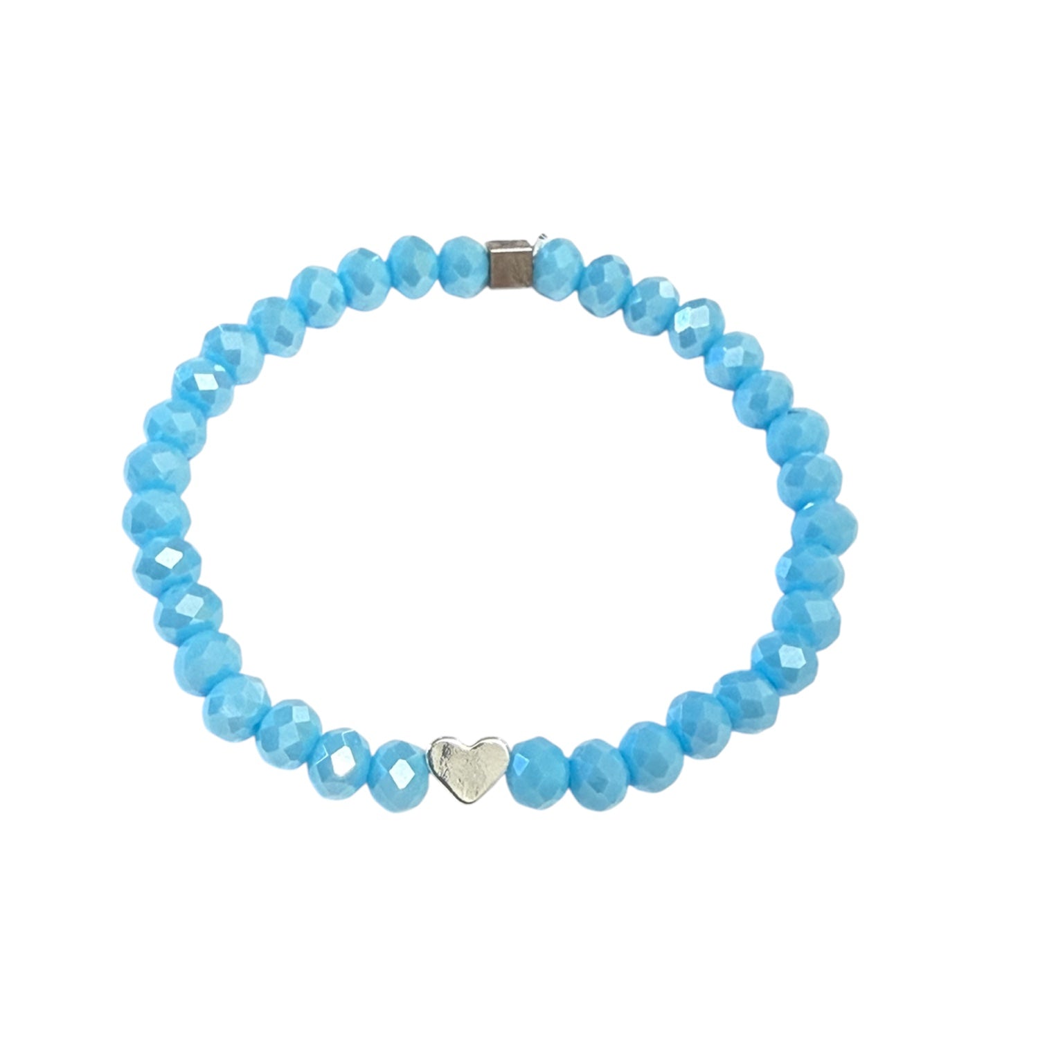 ✨ Bracciale Elastico Cuore di Luce ✨