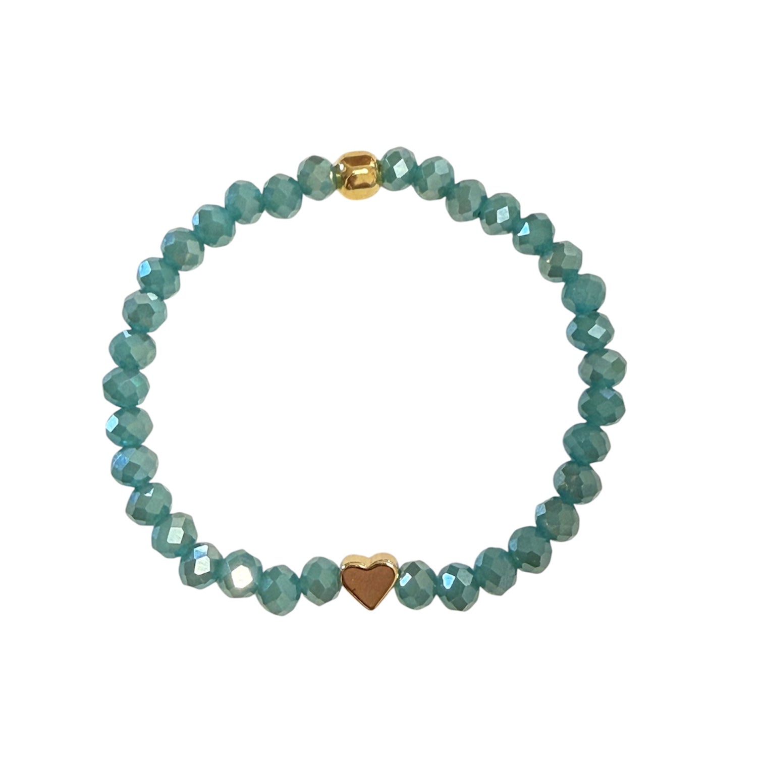 ✨ Bracciale Elastico Cuore di Luce ✨