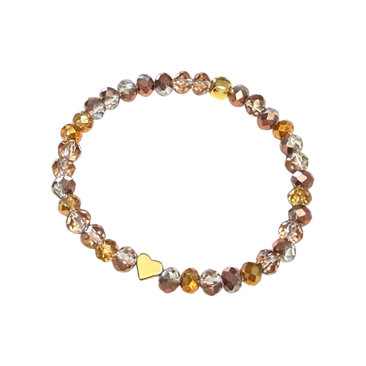 ✨ Bracciale Elastico Cuore di Luce ✨