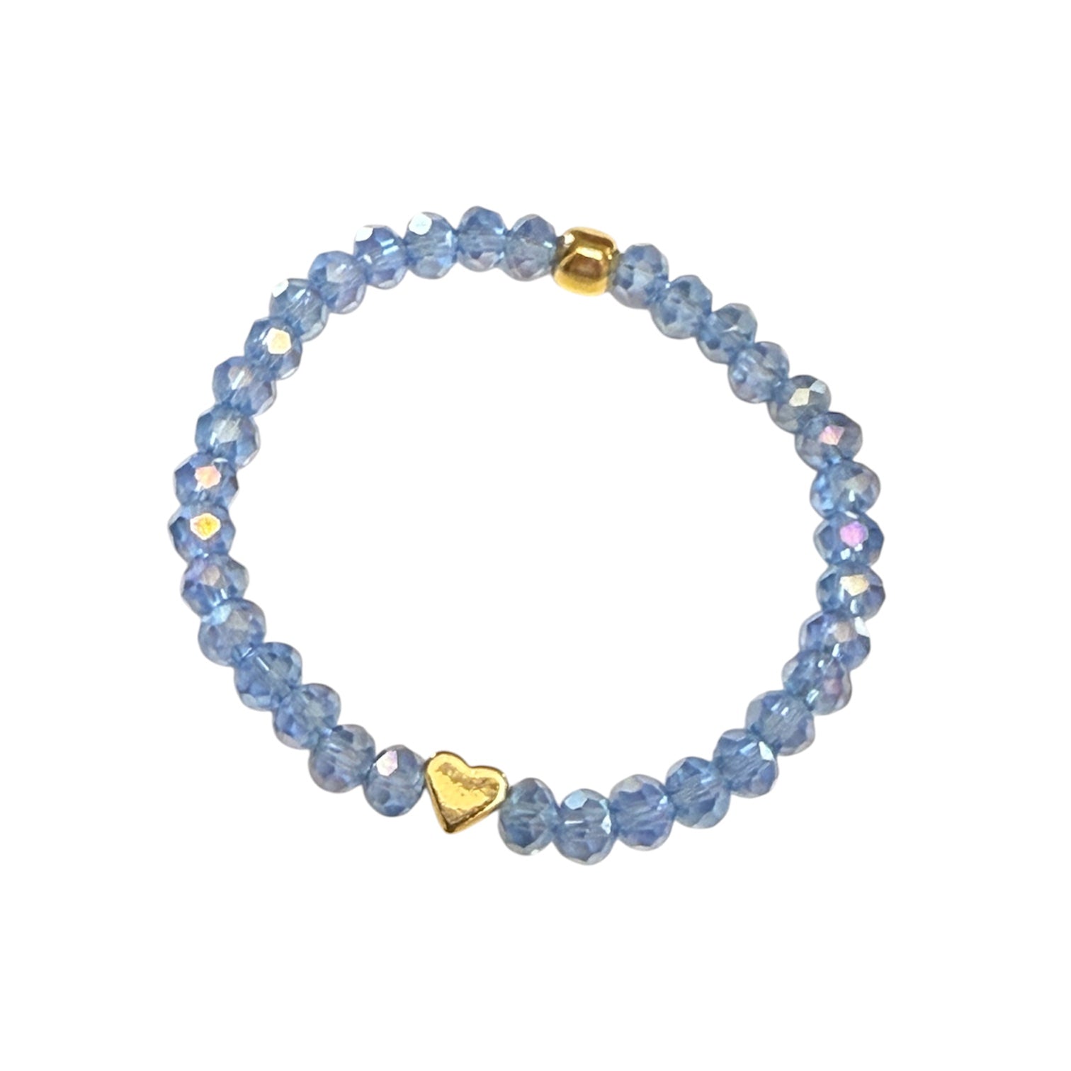 ✨ Bracciale Elastico Cuore di Luce ✨