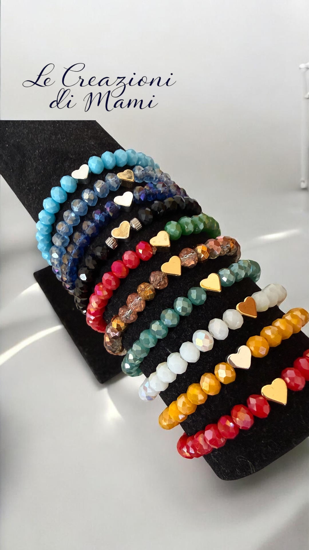 ✨ Bracciale Elastico Cuore di Luce ✨