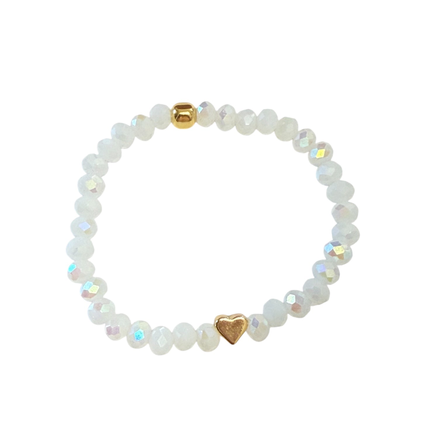 ✨ Bracciale Elastico Cuore di Luce ✨