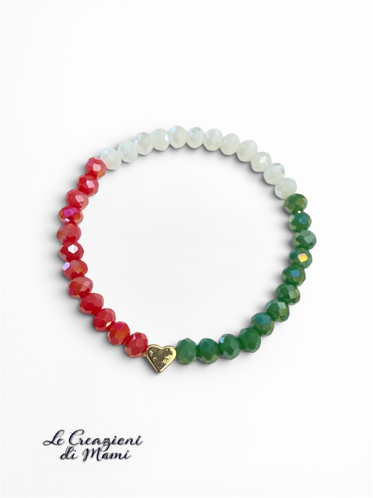 ✨ Bracciale Elastico Cuore di Luce ✨